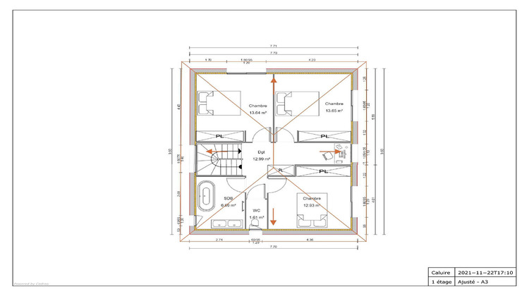 Ma-Cabane - Vente Terrain CALUIRE-ET-CUIRE, 641 m²