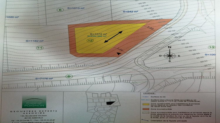 Ma-Cabane - Vente Terrain CANAPLES, 1072 m²