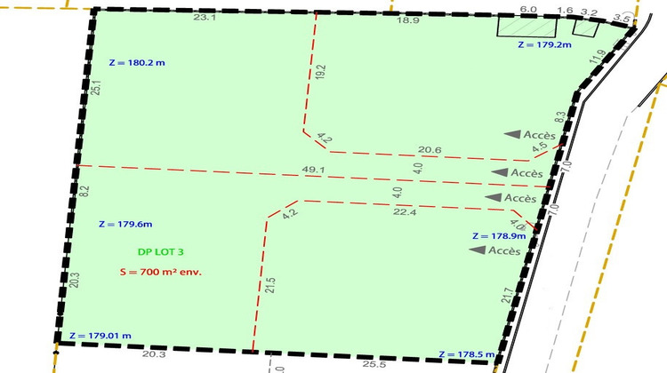 Ma-Cabane - Vente Terrain Carcassonne, 700 m²