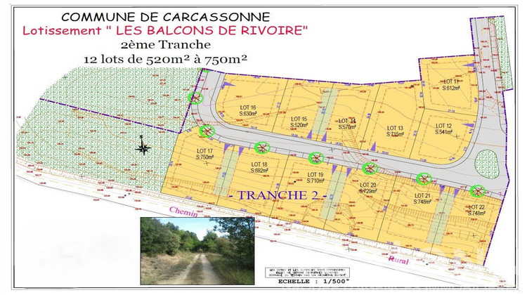 Ma-Cabane - Vente Terrain CARCASSONNE, 570 m²