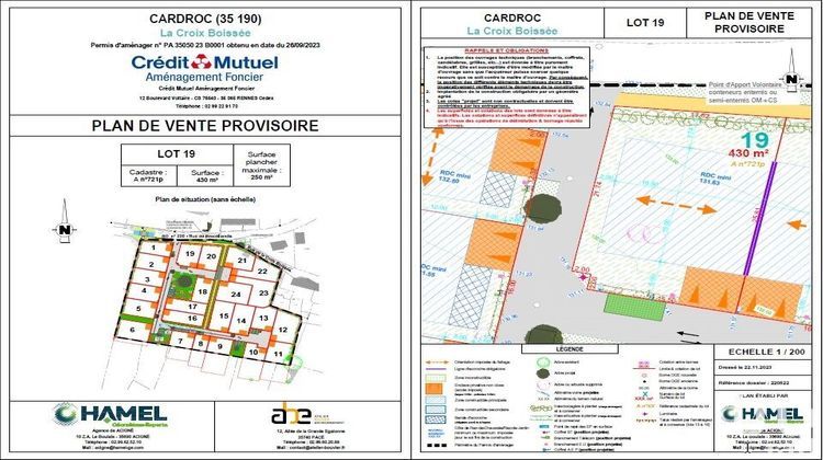 Ma-Cabane - Vente Terrain Cardroc, 430 m²