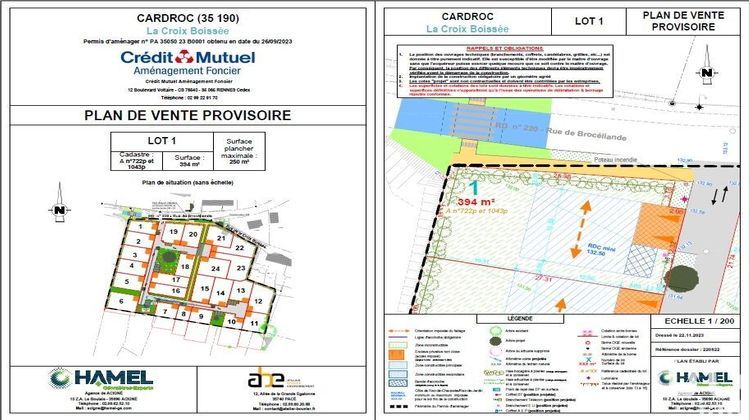 Ma-Cabane - Vente Terrain Cardroc, 394 m²