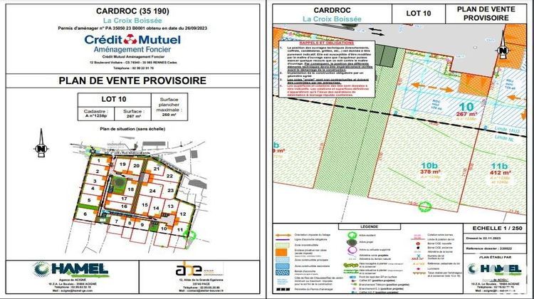 Ma-Cabane - Vente Terrain Cardroc, 645 m²