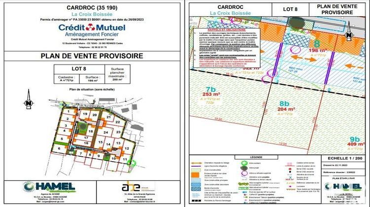 Ma-Cabane - Vente Terrain Cardroc, 402 m²