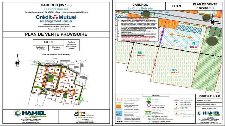 Ma-Cabane - Vente Terrain Cardroc, 731 m²