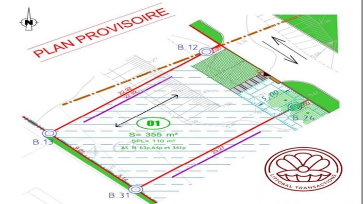 Ma-Cabane - Vente Terrain Carnac, 355 m²