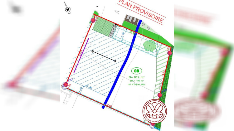 Ma-Cabane - Vente Terrain Carnac, 818 m²