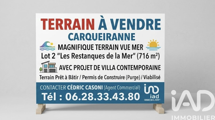 Ma-Cabane - Vente Terrain Carqueiranne, 716 m²