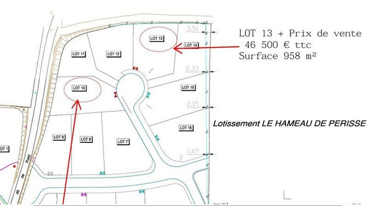 Ma-Cabane - Vente Terrain Carresse-Cassaber, 958 m²