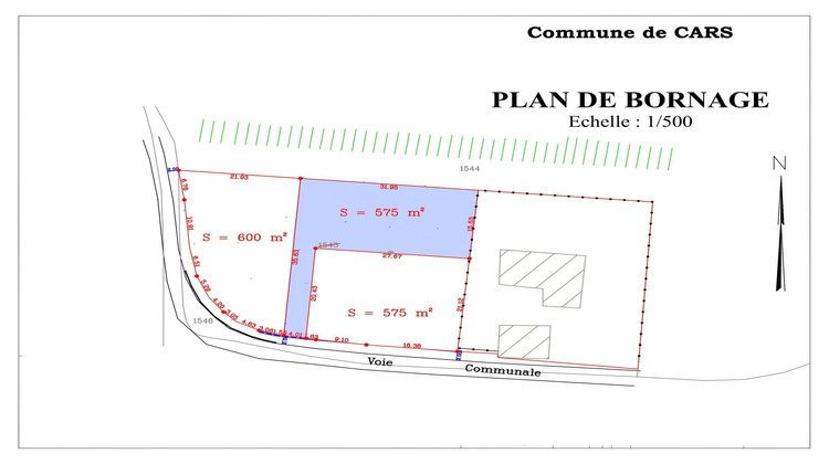 Ma-Cabane - Vente Terrain Cars, 575 m²