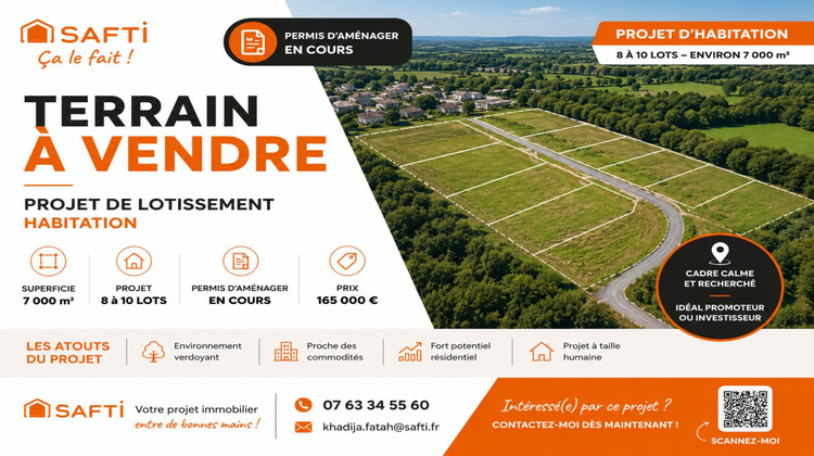 Ma-Cabane - Vente Terrain Casseneuil, 7000 m²