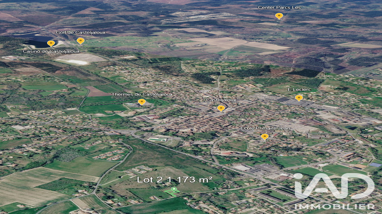 Ma-Cabane - Vente Terrain Casteljaloux, 1173 m²