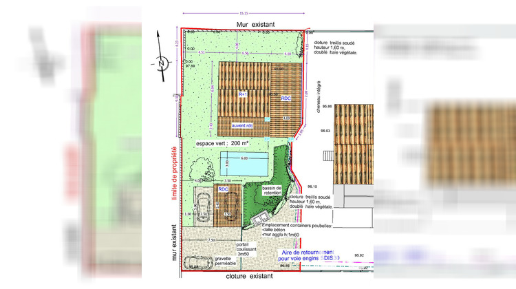 Ma-Cabane - Vente Terrain Caveirac, 453 m²