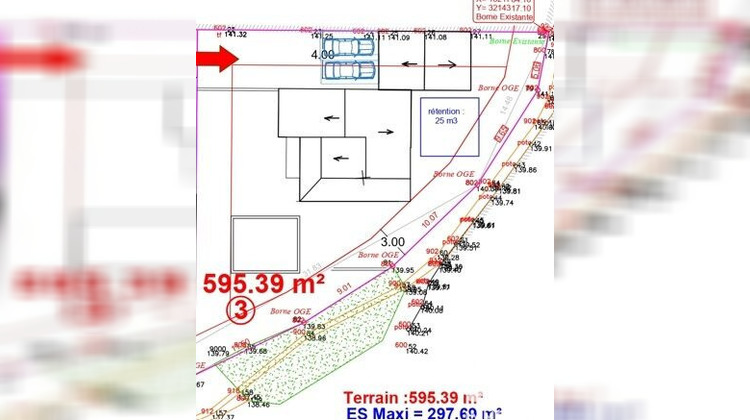 Ma-Cabane - Vente Terrain Cavillargues, 595 m²