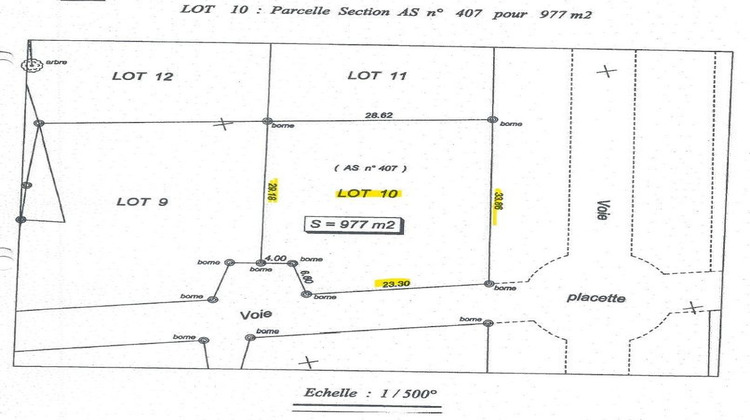 Ma-Cabane - Vente Terrain CAZAUBON, 977 m²