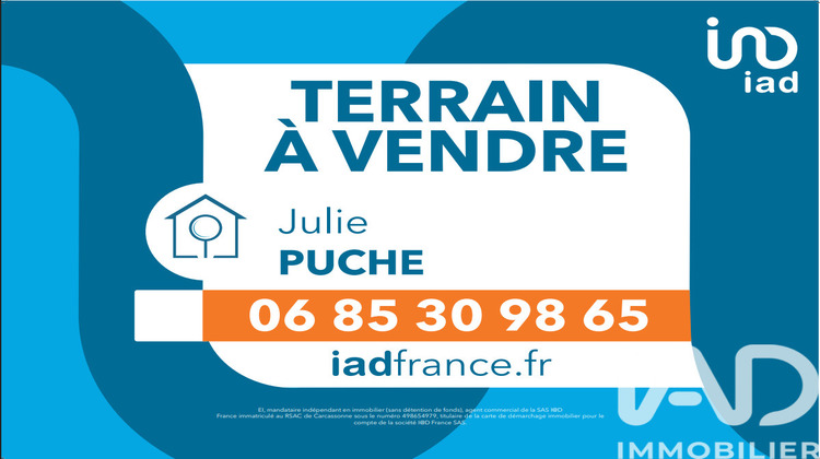 Ma-Cabane - Vente Terrain Cazedarnes, 437 m²