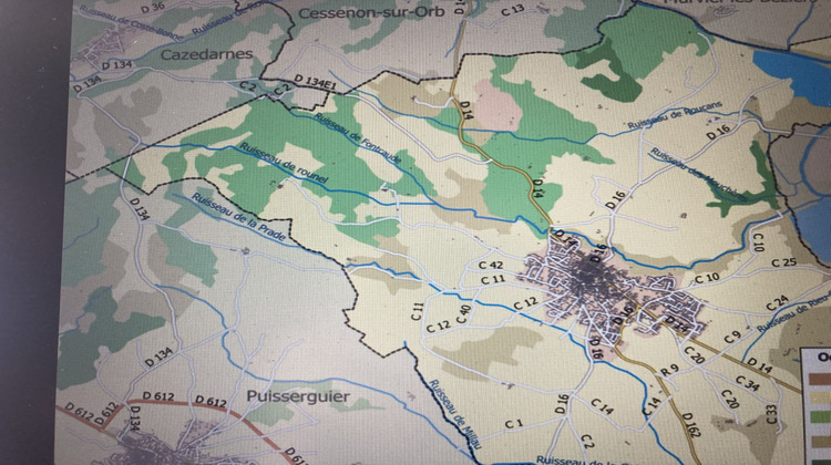 Ma-Cabane - Vente Terrain CAZOULS LES BEZIERS, 150 m²