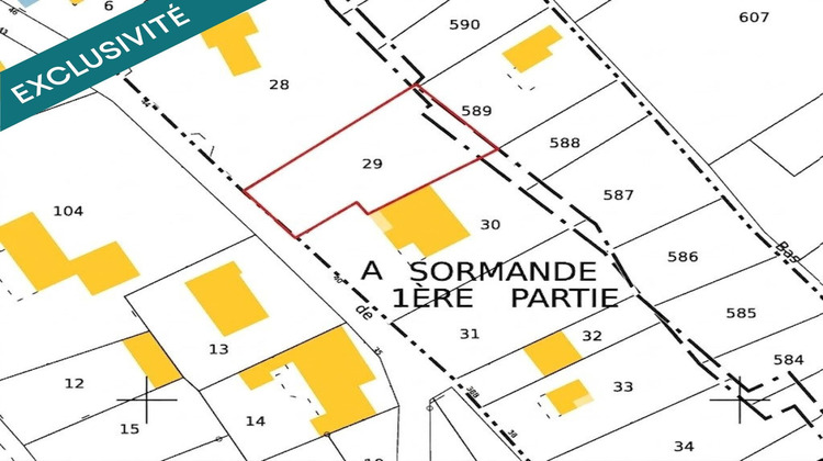 Ma-Cabane - Vente Terrain Ceintrey, 624 m²