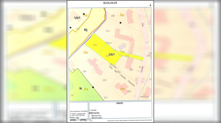 Ma-Cabane - Vente Terrain CERIZAY, 1208 m²