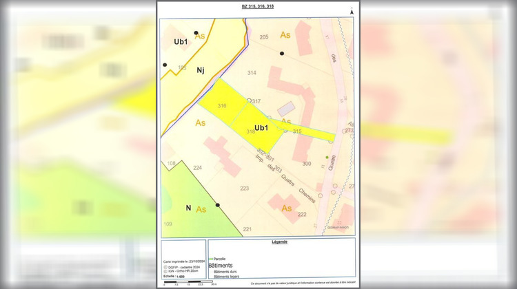 Ma-Cabane - Vente Terrain CERIZAY, 1208 m²