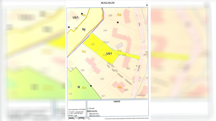 Ma-Cabane - Vente Terrain CERIZAY, 1208 m²