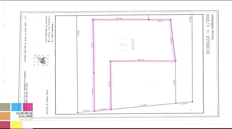 Ma-Cabane - Vente Terrain CERS, 697 m²