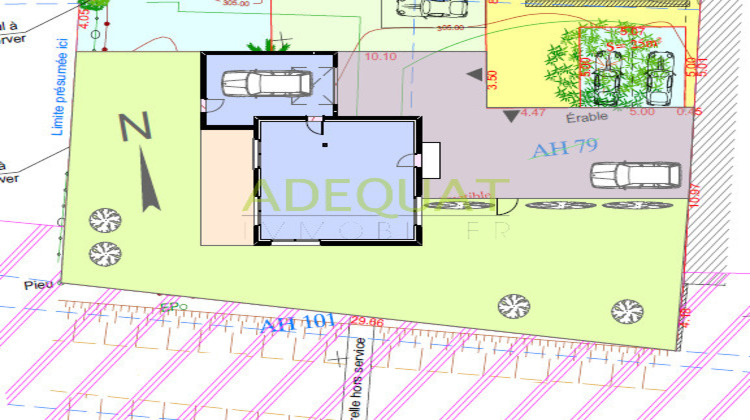 Ma-Cabane - Vente Terrain Cessieu, 454 m²