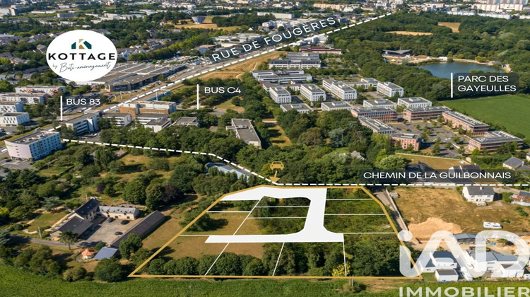 Ma-Cabane - Vente Terrain Cesson-Sévigné, 441 m²