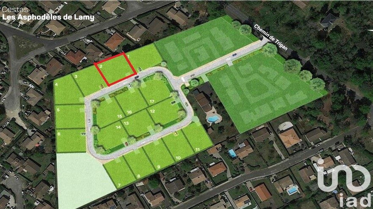 Ma-Cabane - Vente Terrain Cestas, 810 m²