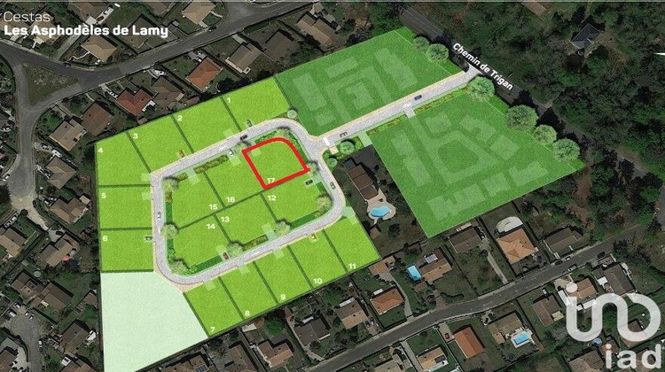 Ma-Cabane - Vente Terrain Cestas, 700 m²