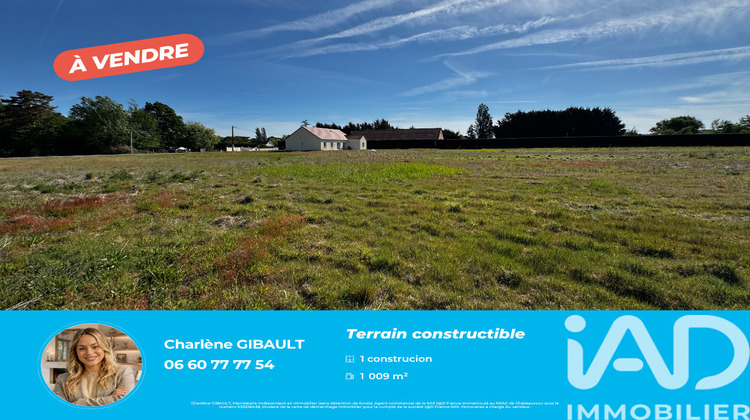 Ma-Cabane - Vente Terrain Chabris, 1009 m²