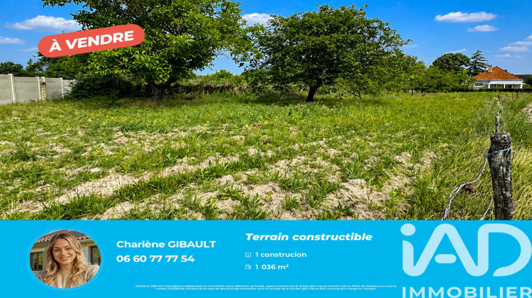 Ma-Cabane - Vente Terrain Chabris, 1036 m²