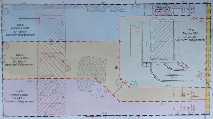 Ma-Cabane - Vente Terrain Chailly-en-Bière, 447 m²