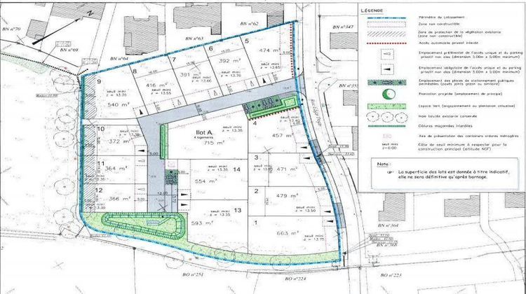 Ma-Cabane - Vente Terrain Challans, 367 m²