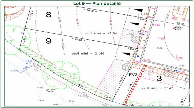 Ma-Cabane - Vente Terrain Challans, 413 m²