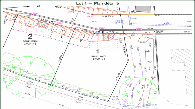 Ma-Cabane - Vente Terrain Challans, 398 m²