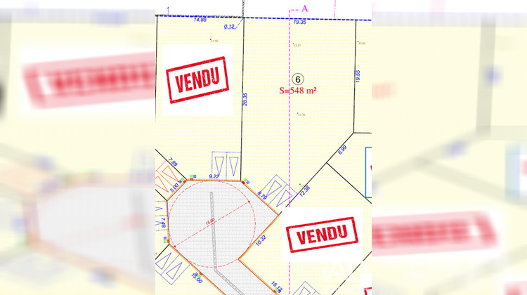 Ma-Cabane - Vente Terrain Challans, 548 m²
