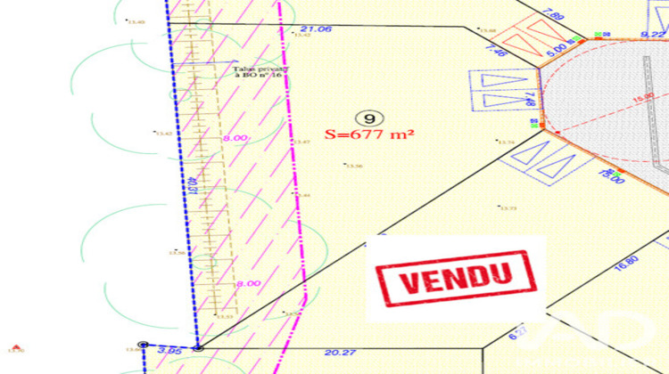 Ma-Cabane - Vente Terrain Challans, 677 m²