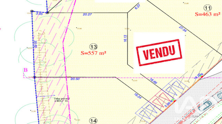 Ma-Cabane - Vente Terrain Challans, 557 m²