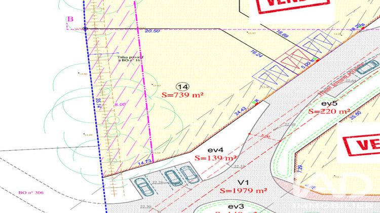 Ma-Cabane - Vente Terrain Challans, 739 m²