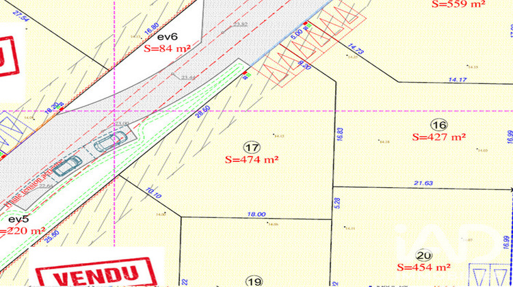 Ma-Cabane - Vente Terrain Challans, 474 m²
