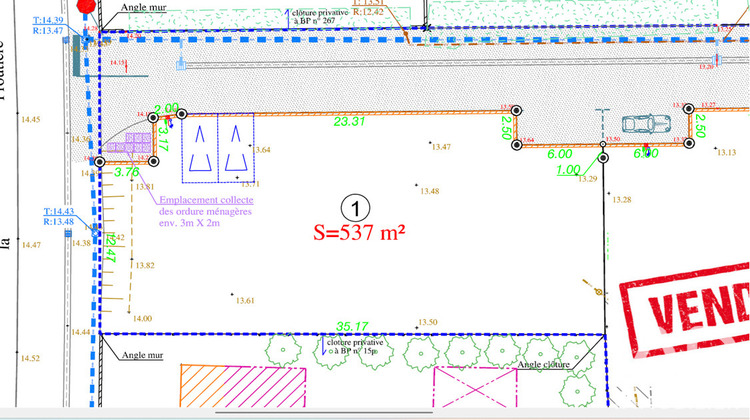 Ma-Cabane - Vente Terrain Challans, 537 m²