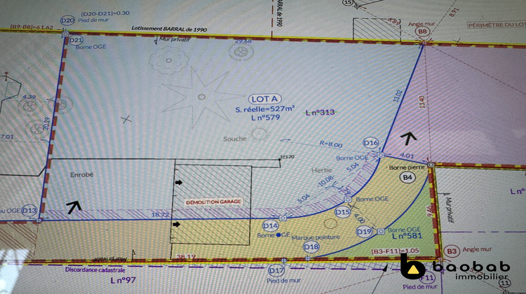 Ma-Cabane - Vente Terrain Challes-les-Eaux, 527 m²