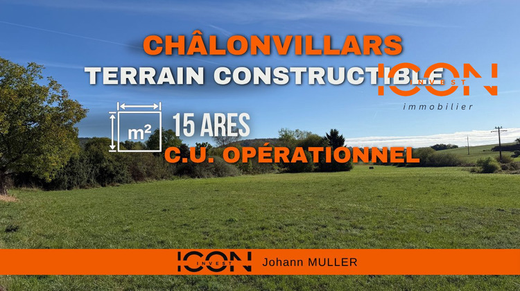 Ma-Cabane - Vente Terrain Châlonvillars, 1500 m²