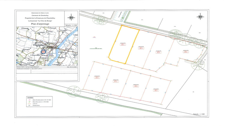 Ma-Cabane - Vente Terrain CHAMBELLAY, 552 m²