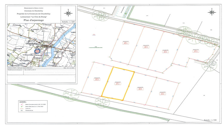 Ma-Cabane - Vente Terrain CHAMBELLAY, 451 m²