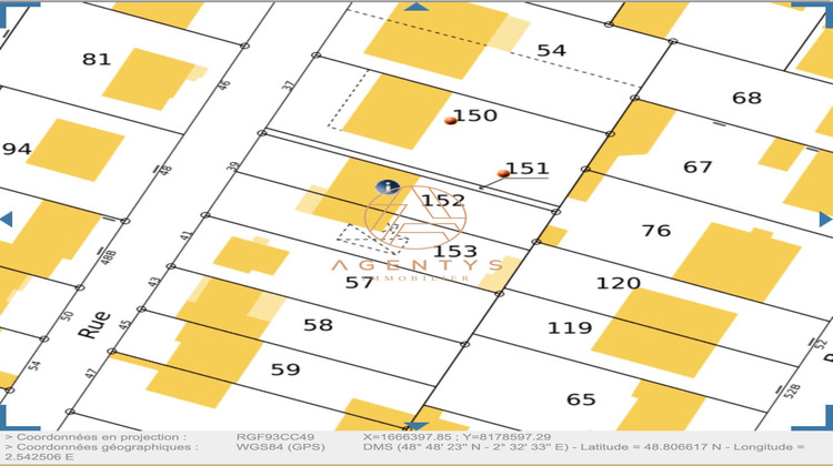 Ma-Cabane - Vente Terrain Champigny-sur-Marne, 307 m²