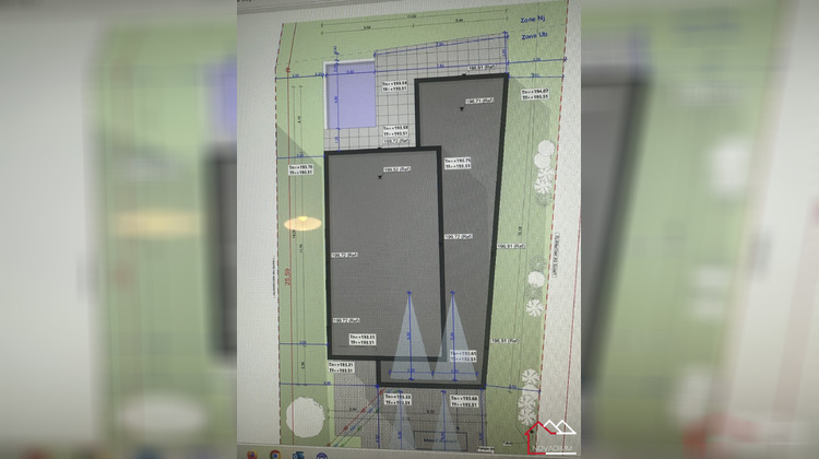 Ma-Cabane - Vente Terrain Charly-Oradour, 806 m²