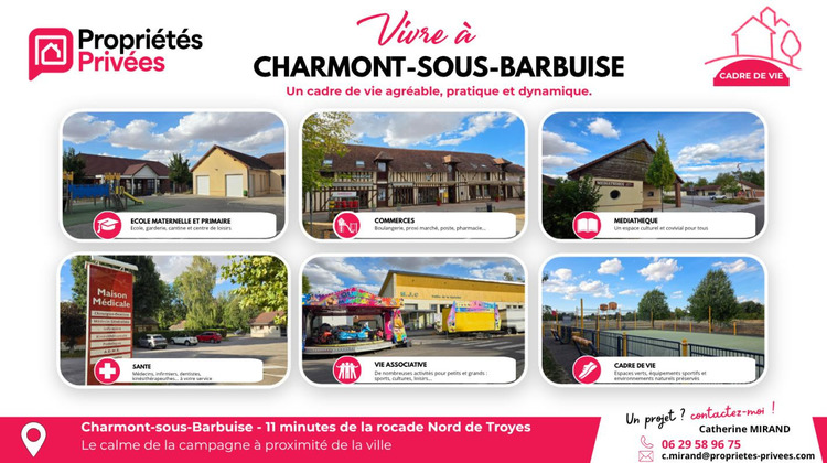 Ma-Cabane - Vente Terrain CHARMONT SOUS BARBUISE, 804 m²