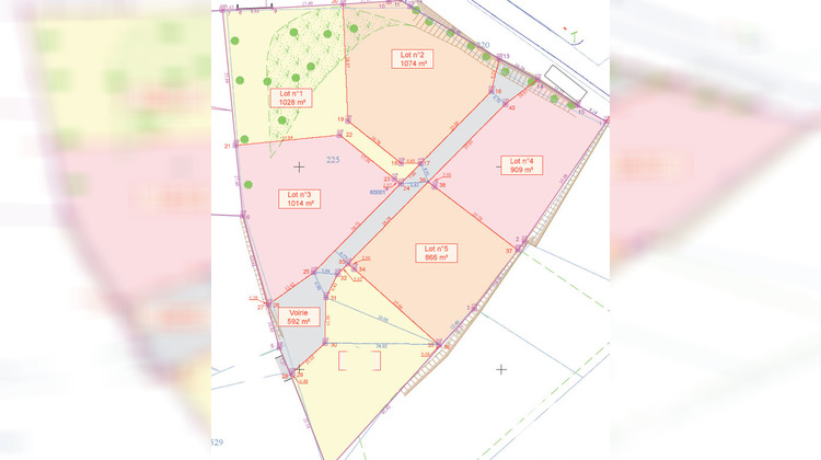 Ma-Cabane - Vente Terrain Chaspinhac, 866 m²